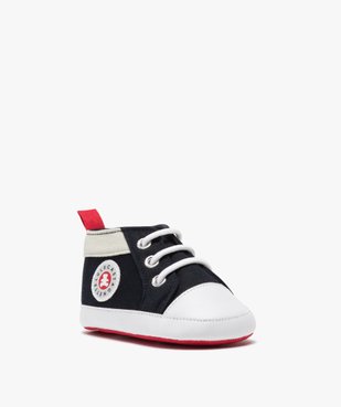 Chaussons de naissance bébé tennis – LuluCastagnette vue2 - GEMO C4G BEBE - GEMO