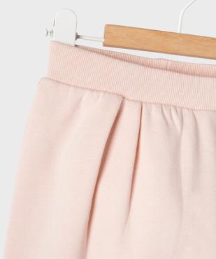 Pantalon en molleton bébé fille vue2 - GEMO(BB COUCHE) - GEMO