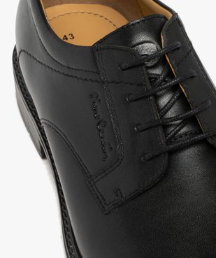 Derbies homme dessus en cuir à détails surpiqués - Pierre Cardin Diffusion vue7 - PIERRE CARDIN CONFORT - GEMO