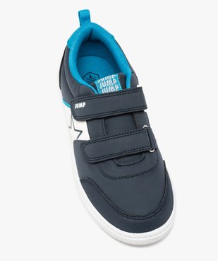 Tennis garçon bicolores fermeture scratch vue5 - GEMO (ENFANT) - GEMO