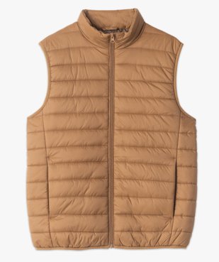 Doudoune homme sans manches avec col montant vue4 - GEMO (HOMME) - GEMO