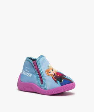 Chaussons bébé fille bottillons zippés – Reine des Neiges vue2 - REINE DES NEIGE - GEMO