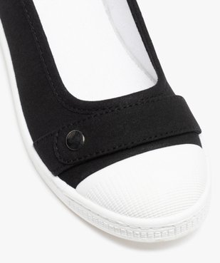 Ballerines fille en toile avec bout renforcé vue6 - GEMO (ENFANT) - GEMO