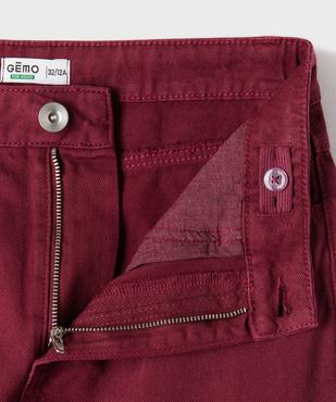 Jean Straight coloré avec taille ajustable fille vue5 - GEMO 4G FILLE - GEMO