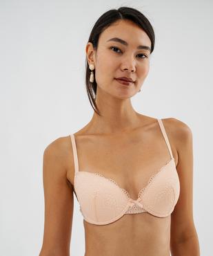 Soutien-gorge corbeille en dentelle à armatures vue8 - GEMO(HOMWR FEM) - GEMO