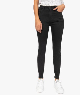 Jean femme coupe slim taille haute vue5 - GEMO(FEMME PAP) - GEMO
