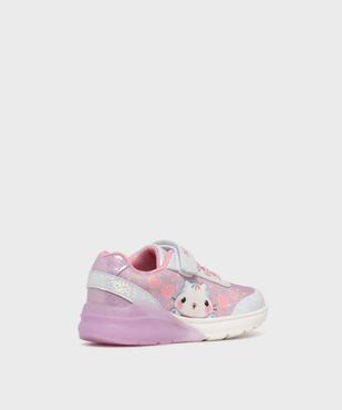 Baskets basses légères en mesh à scratch fille - Gabby et La Maison Magique vue4 - GABBY - GEMO