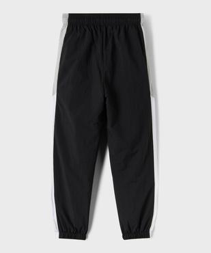 Pantalon de jogging en toile parachute garçon vue4 - GEMO (JUNIOR) - GEMO