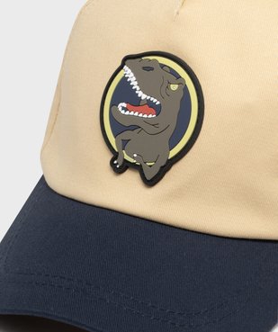 Casquette bicolore avec motif dinosaure garçon  vue3 - GEMO 4G GARCON - GEMO