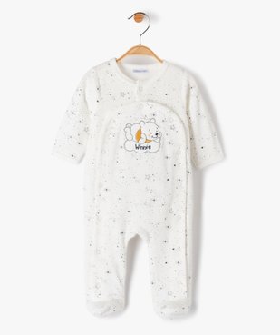 Pyjama bébé ouverture sur l’avant – Winnie l’ourson vue1 - DISNEY DTR - GEMO