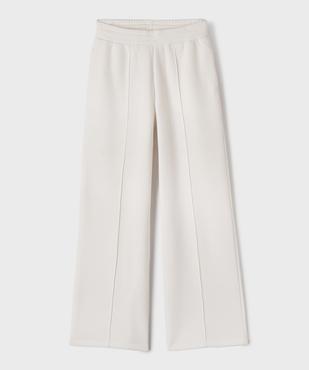 Pantalon de jogging coupe droite fille vue1 - GEMO (JUNIOR) - GEMO