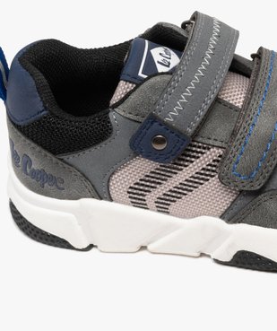Baskets à scratch multi-matières garçon - Lee Cooper vue6 - LEE COOPER - GEMO