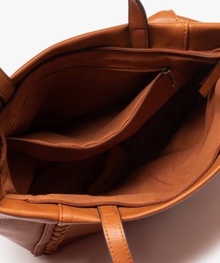Sac femme forme trapèze souple vue3 - GEMO (ACCESS) - GEMO