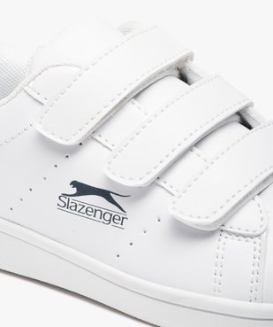 Baskets garçon unies fermeture trois scratchs - Slazenger vue6 - SLAZENGER - GEMO