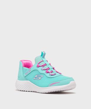 Baskets Slip-ins Summits en toile fille - Skechers vue2 - SKECHERS - GEMO