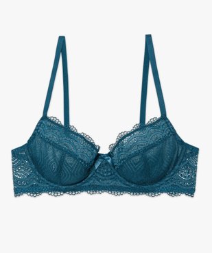 Soutien-gorge femme forme corbeille en dentelle vue4 - GEMO(HOMWR FEM) - GEMO
