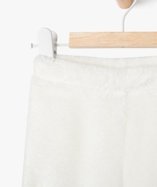 Pantalon en maille peluche à taille élastiquée bébé vue2 - GEMO(BB COUCHE) - GEMO