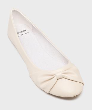 Ballerines femme unies ultra-légères à bout drapé  vue5 - VALENTINA BALDA - GEMO