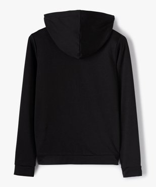 Sweat fille spécial sport avec fermeture zippée vue3 - GEMO (JUNIOR) - GEMO