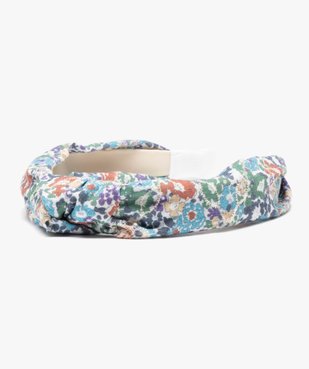 Serre-tête à motifs fleuris effet bandeau noué fille vue1 - GEMO (ACCESS) - GEMO