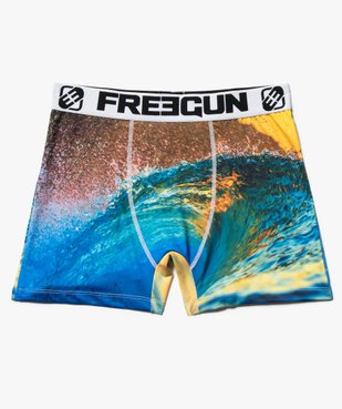 Boxer homme avec motifs abstraits - Freegun vue1 - FREEGUN - GEMO