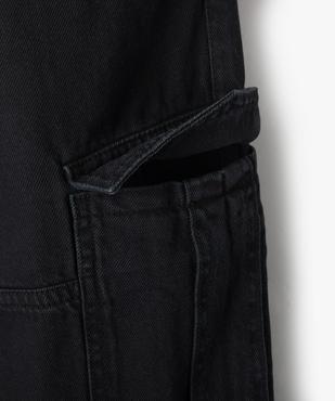 Pantalon cargo en toile garçon vue4 - GEMO (JUNIOR) - GEMO