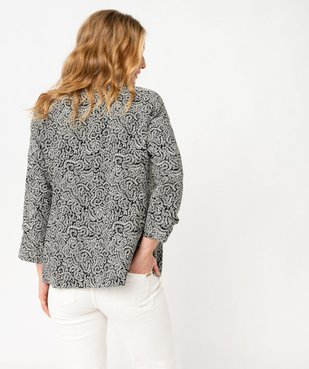Veste à manches ¾ froncées femme vue3 - GEMO(FEMME PAP) - GEMO