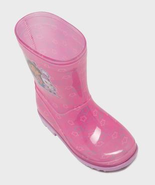 Bottes de pluie à semelle crantée imprimées fille - Gabby et La Maison Magique vue5 - GABBY - GEMO