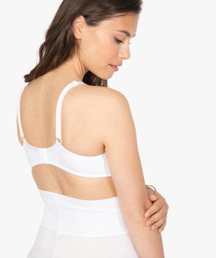 Soutien-gorge d’allaitement en dentelle forme balconnet vue4 - GEMO (MATER) - GEMO