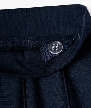 Jupe plissée en maille fille vue3 - GEMO 4G FILLE - GEMO