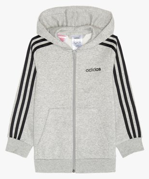 Sweat enfant à capuche et fermeture zippée - Adidas vue1 - ADIDAS - GEMO