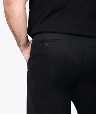 Pantalon homme grande taille chino en stretch coupe straignt vue2 - GEMO (G TAILLE) - GEMO