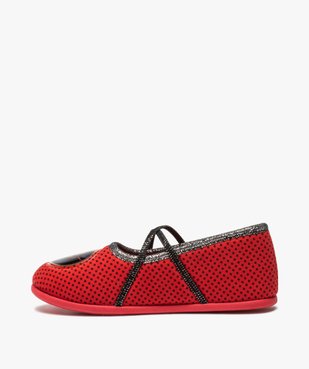 Chaussons fille en forme de ballerines - Miraculous vue3 - MIRACULOUS - GEMO