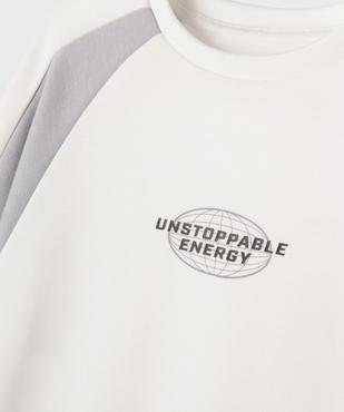 Sweat de sport tricolore garçon vue2 - GEMO (ENFANT) - GEMO