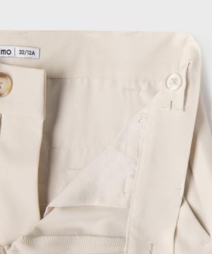 Pantalon large et fluide fille vue3 - GEMO (JUNIOR) - GEMO