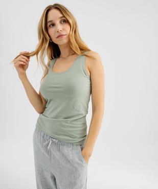 Débardeur à col rond femme vue2 - GEMO 4G FEMME - GEMO