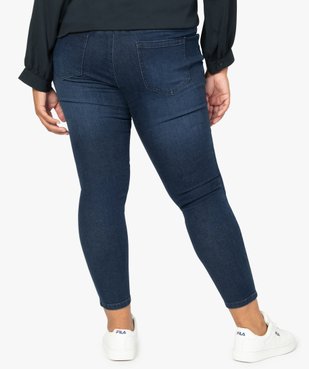 Jean femme slim 4 poches vue3 - GEMO (G TAILLE) - GEMO