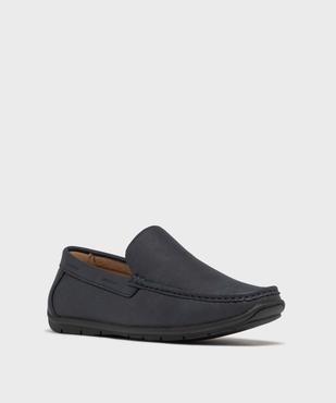 Mocassin semelle intérieure cuir homme vue2 - URBAN STEPS - GEMO