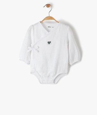 Ensemble bébé fille 2 pièces vue2 - GEMO(BB COUCHE) - GEMO