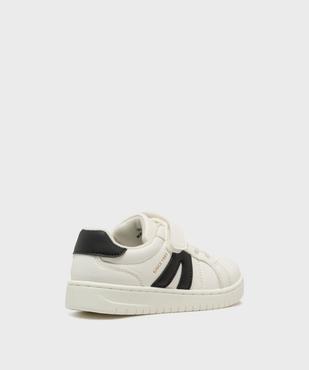 Baskets à scratch avec empiècements contrastants garçon - 5 Miles vue4 - 5 MILES - GEMO