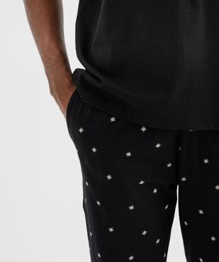 Pantalon de pyjama à motifs étoiles mixte vue5 - GEMO 4G FEMME - GEMO