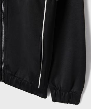 Sweat de sport à col montant en matière sport garçon vue3 - GEMO (JUNIOR) - GEMO