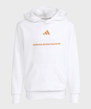 Sweat à capuche en molleton avec logo garçon - Adidas vue1 - ADIDAS - GEMO