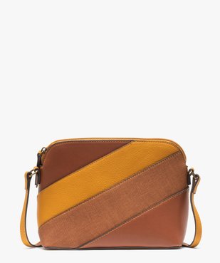 Sac besace femme multicolore à fine bandoulière vue1 - GEMO (ACCESS) - GEMO