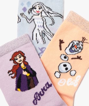 Chaussettes fille avec motifs et paillettes – La Reine des Neiges II vue2 - DISNEY DTR - GEMO