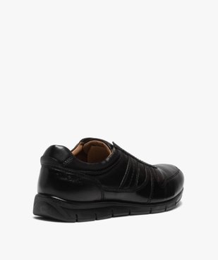 Derbies homme confort en cuir uni – Pierre Cardin Diffusion vue4 - PIERRE CARDIN D - GEMO