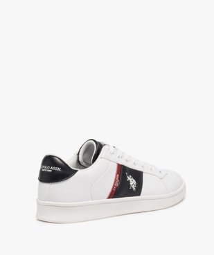 Tennis homme avec empiècements contrastants - US Polo vue4 - US POLO - GEMO