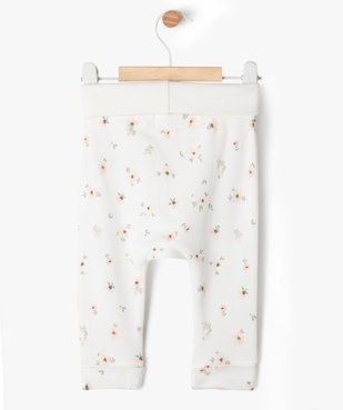 Pantalon en maille évolutif bébé fille vue3 - GEMO 4G BEBE - GEMO