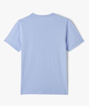Tee-shirt à manches courtes avec motifs garçon vue3 - GEMO 4G GARCON - GEMO
