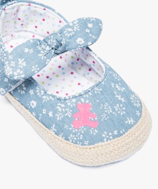 Babies en textile et semelle de corde - Lulu Castagnette vue6 - LULUCASTAGNETTE - GEMO